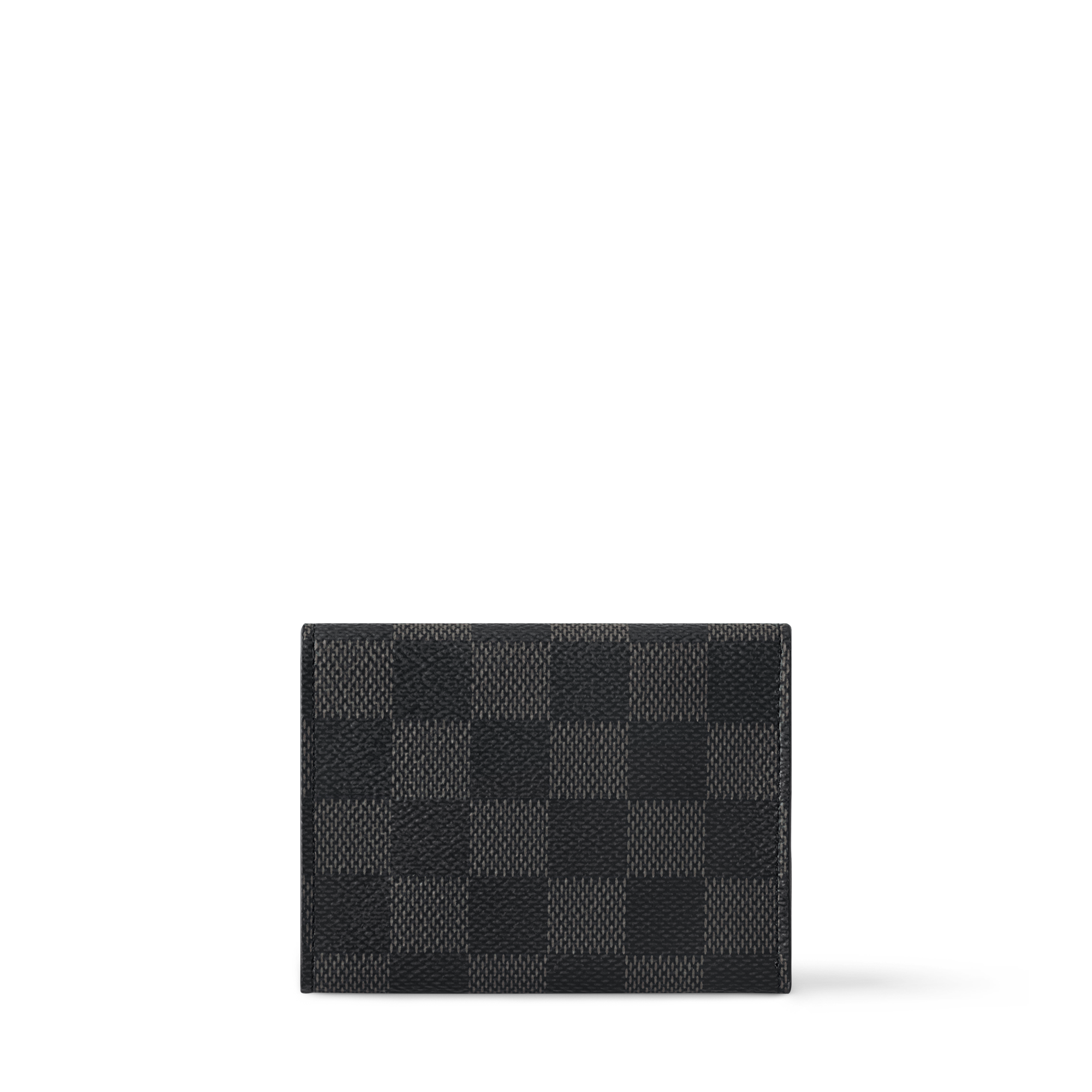 Enveloppe Carte De Visite Damier Graphite Canvas - For Him | LOUIS